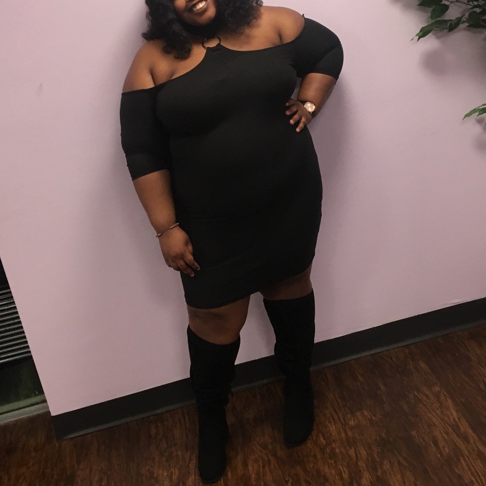 Forever 21+ Plus Size Ribbed Dress